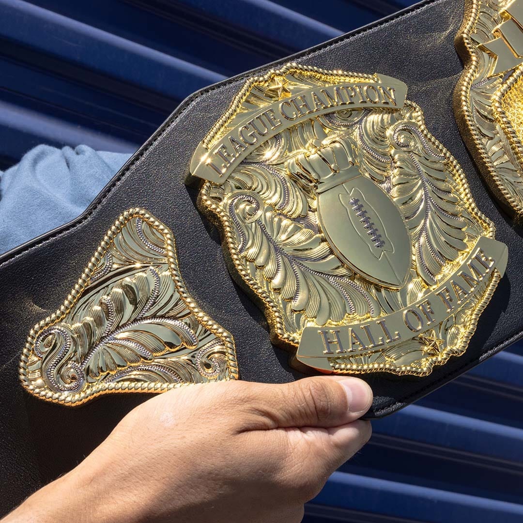 TrophySmack Undisputed 8lb Fantasy Football Championship Belt