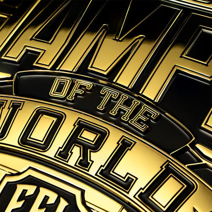 TrophySmack World Heavyweight Fantasy Football Championship Belt - PRE-SALE