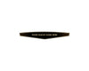 Championship Belt League Plate - Black/Gold