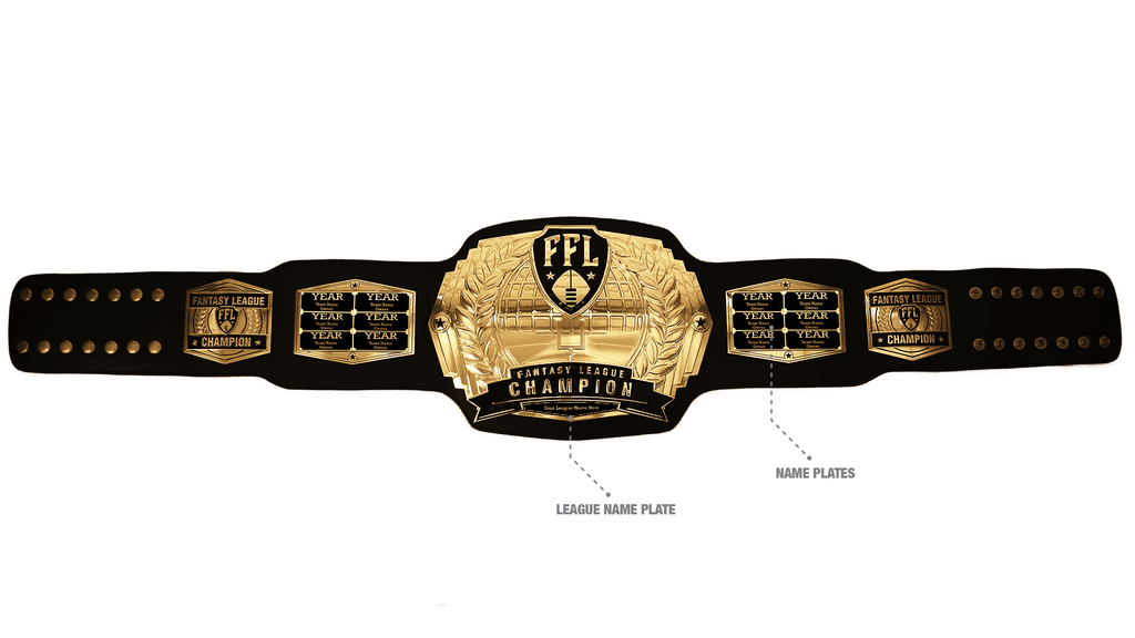 Fantasy Football Championship Belt - Gold