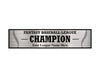 TrophySmack 3 Column Baseball / Fantasy Baseball League Plate